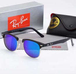 Luxury Ray Polarised Sunglasses Men Women Pilot Sunglasses UV400 Eyewear Aviator Glasses Driver Bans Metal Frame Polaroid Lens box5545633