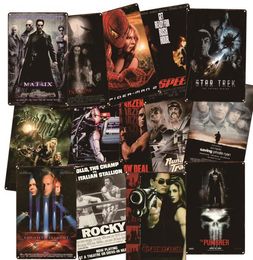 Movie Metal Poster Plaque Vintage Film Tin Sign Wall Decor for Man Cave Bar Pub Club8638021