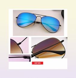 new Brand Design gradient flash mirror aviation Sunglasses Men Fashion Male uv400 Sun Glasses Travel Fishing Gafas De Sol 02722912