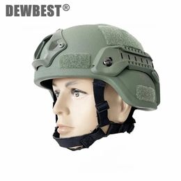 Dewtest Mitch NIJ IIIA 3A 9mm 44 Tactical Arc OCC Dial Pad Aramid Military Ballistic Helmet 240509