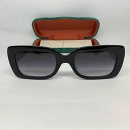 0083S Black Oversized Square Grey Lens sunglasses design sunglass UV protection 0083 55mm Womens Square Sun glasses Made in Italy - Com 2568