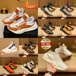 Famous Y3 Shoes Kaiwa Chunky luxury Mens designer sneakers Genuine leather Calfskin Trainers Luxury Unisex Low Top Casual shoes running shoes