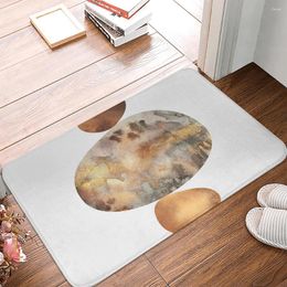 Carpets Circular Stone Printing Doormat Kitchen Carpet Entrance Door Mat Bathroom In The Bedroom Lounge Rug Home Decor