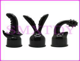 LIBO AV Rod Vibrator Accessories magic wand attachment 3 PCS AV massager head cap sex toy kit attachments sex products for woman q4597603