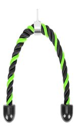 Accessories Tricep Rope 36 Inch Fitness Attachment Cable Machine Pull Down Heavy Duty Coated For Home Gym9412078