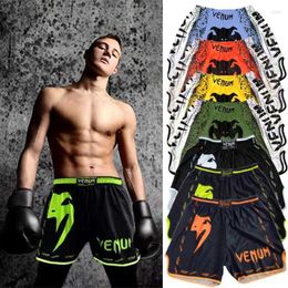 Men's Shorts Mens Shorts Training Muay Thai Fighting Fitness Combat Sports Pants Printed Boxing Clothing Mma Sweatpants Pretorian Boxeo0j93