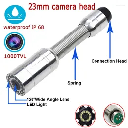 23mm Stainless Steel Professional Industrial Pipe Sewer Endoscope Video Camera IP68 Waterproof For Drain Inspection