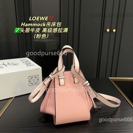 Bags Series Lady Beauty Spain Hammock Designer Shoulder Luxury Bag Valuable Purse Spliced Hanging Mini Loe High Crossbody Style High 2A21 VO3P