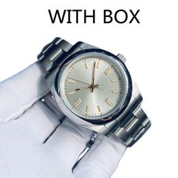 Local Warehouse Mens Automatic Mechanical Watches 36 41MM Full Stainless steel Luminous Waterproof 31MM Women Watch Couples Style Class 275A