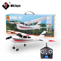 Wltoys F949S 2.4G 3Ch RC Airplane Fixed Wing Plane Outdoor Toys Drone RTF Digital Servo Propeller with Gyroscope Toys for Boys 240508