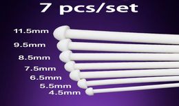 7pcsset silicone urethral dilator plugs sounding rods sex toys for man cbt urethral sounds penis plug inserts long silicon rod K85895900