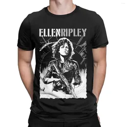 Men's T Shirts ALIEN ELLEN RIPLEY MERCH Clothing Cotton Leisure T-Shirt For Men Round Collar Tees Short Sleeve Plus Size