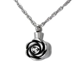 Cremation Jewelry Rose Urn Necklace for Ashes Keepsake Memorial Pendant Locket Stainless Steel Waterproof Remembrance Necklace24786921982