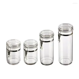 Storage Bottles 24.9-Cup Canister Set Clear Food Containers Container Kitchen Organiser Small Glass J