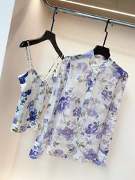 a0510 Fashion women Blouses & Shirts 2024 Popular European Design party style T-Shirts Women's Clothing