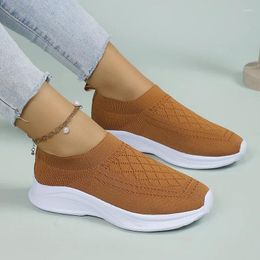 Casual Shoes Mesh Women Flats Sport Cosy Dress Sneakers Walking Trend Summer 2024 Breathable Running Travel Chaussure Femme
