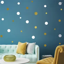 Wall Stickers Tofok Creative Size Dot Sticker Children Baby Room Decoration Self-adhesive Paper