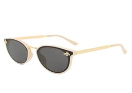 Little bee sunglasses Fashion double g classic Polarised glasses luxury brand metal frame Polaroid lens shading trend8403483