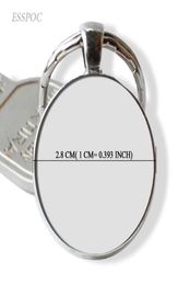 Blank Keychain DIY Pendant Handmade Key Chain Rings Key Holder Glass Cabochon 25mm Blank Base 5pcslot3882511