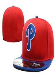 Ready Stock New 2021 Philadelphia Fitted Caps Letter P Hip Hop Size Hats Black Baseball Caps Adult Flat Peak Men Women Red Full Cl5639030