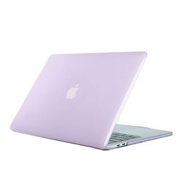Full Protect Laptop -fodral för MacBook Air/Pro/Pro Retina 13.3 14 15.4 16 PC tunn och transparent design Återställ skönheten i bar metall