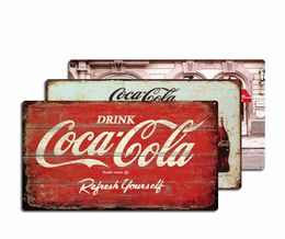 Painting Cola Retro Tin Signs Posters Metal Vintage Sign Bar Pub Man Cave home Wall Decor 20X30cm2405171