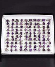 Mix Lot Women Rings Natural Stone Rings For Natural Stone Collection Lovers 20pcs Whole Party gift5548308