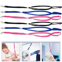 Dog Collars 6 Pcs Pet Grooming Ring Leash Noose Helper Accessories Showering Cord Loop Bathing Strap
