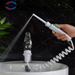 LISM Water Dental Flosser Faucet Oral Irrigator Floss Dental Irrigator Dental Pick Oral Irrigation Teeth Cleaning Machine 240507