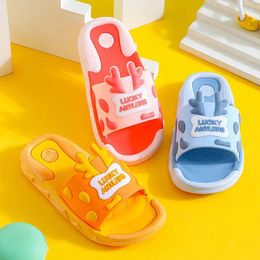 Slippers Cute Deer Children's Soft-soled Indoor And Outdoor Beach Shoes Boys Girls