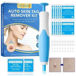 Cleaning 2-in-1 Painless Automatic Skin Label Mole Wart Removal Kit Beauty and Health Facial Skin Care Body Wart Point Treatment Removal Cleaning Tool d240510