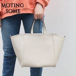 Shoulder Bags Luxury Genuine Leather Women Tote Bag Korean Style Female Designer Handbags High Quality Cowhide Shopper Pouch Handbag 2024