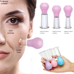 Cleaning Facial massage cup rubber vacuum cup skin lifting and anti fat mass massage machine for facial PVC body cup skin scraping massage jar d240510