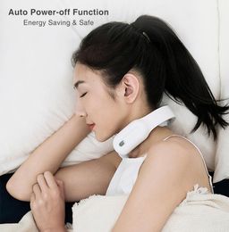 Smart Electric Neck and Shoulder Massager Low Frequency Magnetic Therapy Pulse Pain Relief Tool Health Care Relaxation Whole8234281