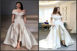 2020 Nuovi abiti da sera offshoulder per abbigliamento con tuta personalizzata Make Vestidos Festa Women Women Occases Abito da ballo Zuhair Mu1705156