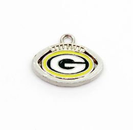 US National Football League Team 20pcslot Tampa bay Charms Sports Charms DIY Bracelet Necklace Pendant Jewellery Hanging Charms1637383