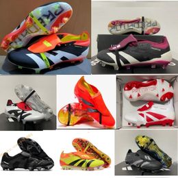 Män fotbollsstövlar 30 mutator cleats mania pladentor accelerator elektricitet precision 30 x fg fotbollskor cleats scarpe da calcio evigt