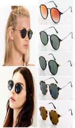 Designer Round Sunglasses for Women Men Classic Vintage Style Sun Glasses 2447 Sunnies Sport Driving Shades UV400 Protection Glass6150426