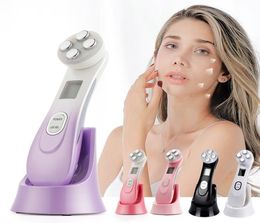 Mesotherapy Electroporation RF Radio Frequency Facial LED Pon Skin Care Beauty Device Face Lifting Tighten Wrinkle Removal4684304