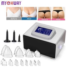 Bust Enhancer Vacuum buttocks lifting breast enlargement machine Lymph detoxification cup massage weight loss skin care and shaping equipment Q240509