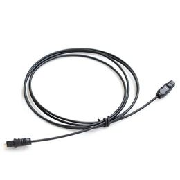 Digital Fibre Optical Optic Audio Cable SPDIF MD DVD TosLink Lead Cord Connect To DVD CD Mini Disc TOSLink Connectors