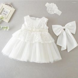 Girl Dresses HETISO Baby Dress Christening Ball Gown 1st Year Birthday Wedding Party Infant Clothing Bebes Toddler Formal Costume 0 To 2