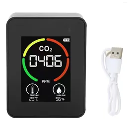 Detector Quality Monitor TVOC Tester USB Charging Thermometer Hygrometer For Home