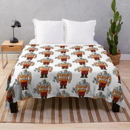 Blankets Vintage Style Masters Of The Universe RAM MAN Art Throw Blanket Personalised Gift Furry Plaid On Sofa