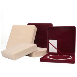 Jewellery Boxes High-end Velvet Jewellery Packaging Box Set for Wedding Necklace Earrings Storage Display Case Gift Box Jewellery Organiser Box