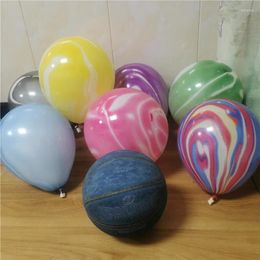 Party Decoration Agate Cloud Camouflage Special Balloon Wedding Room Birthday Store Anniversary Set Type 12 Inch