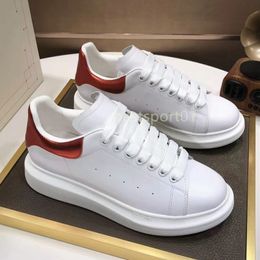 Casual shoes designer womens shoes lace-up sneaker 100% leather fashion lady Flat Running Trainers Letters woman shoe platform men gym sneakers size 35-42-43-45 w3