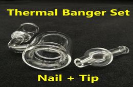 New Design XXL Quartz Thermal Banger NailBubble carb cap 10mm 14mm 18mm male female 90 45 Degrees 100 real quartz banger nails6336666