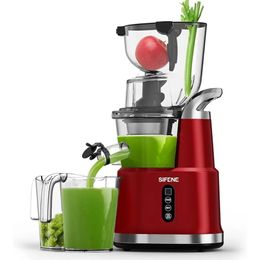 Cold press juicer with an 8m large mouth whole slow chewing fruit and vegetable A free 240509