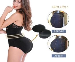 Women BuLifter Shapewear Waist Tummy Control Body Underwear Shaper Pad Control Panties Fake Buttocks Lingerie Thigh Slimmer5398712